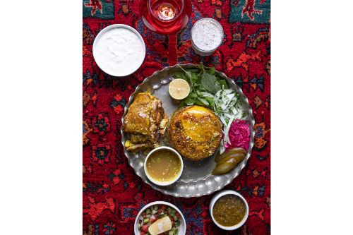 باقالی پلو با گردن